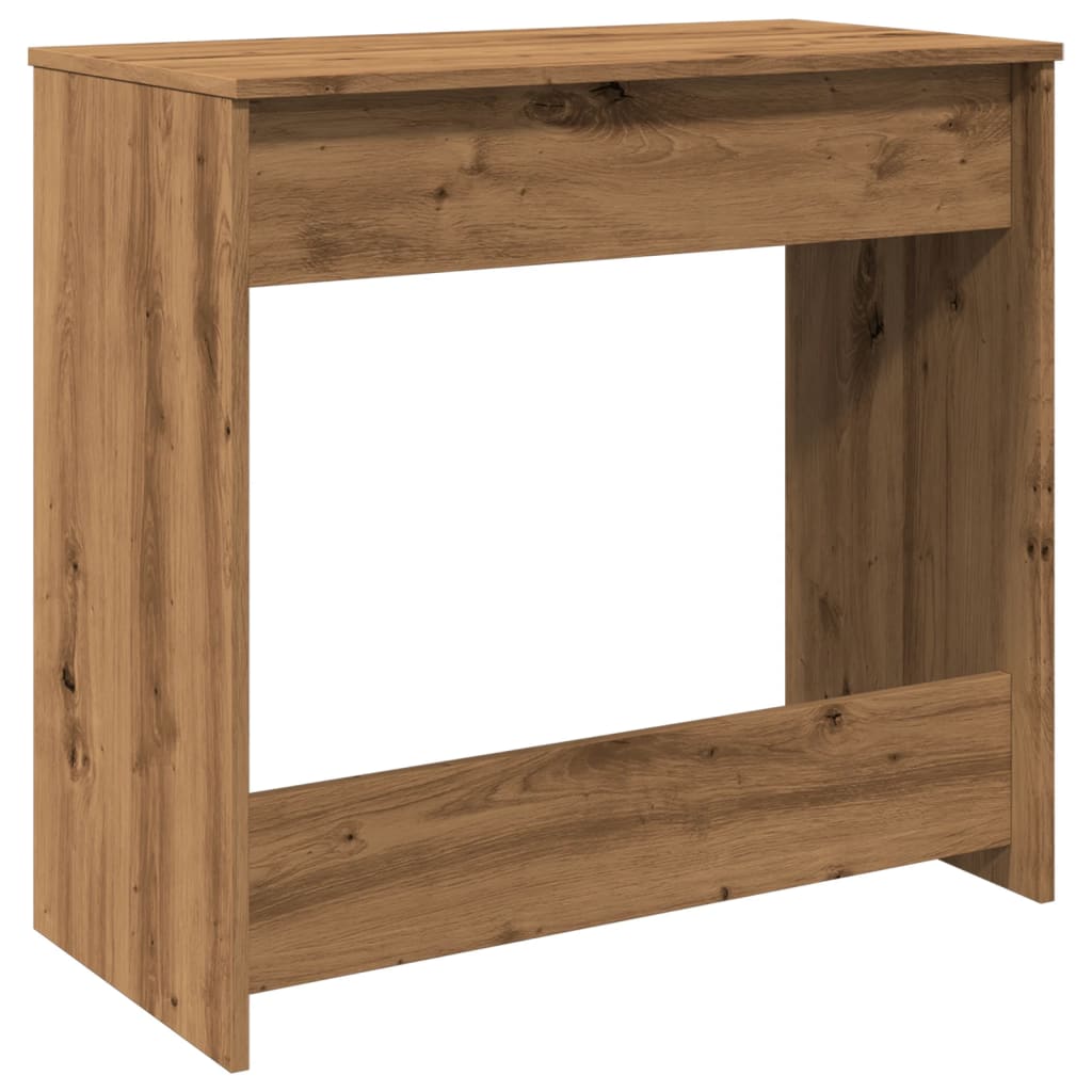Oak Desk Artisan 80x40x75 cm - Durable Engineered Wood