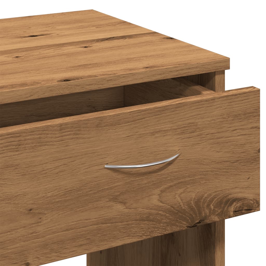 Oak Desk Artisan 80x40x75 cm - Durable Engineered Wood