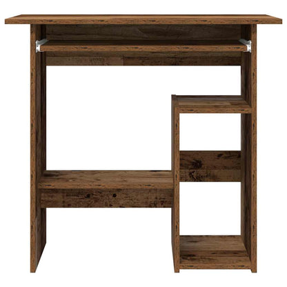 Vintage-Style Desk, 80x45x74 cm, Engineered Wood Finish