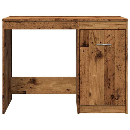 Rustic Engineered Wood Desk, 100x50x76 cm, Vintage Finish