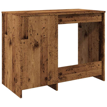 Rustic Engineered Wood Desk, 100x50x76 cm, Vintage Finish