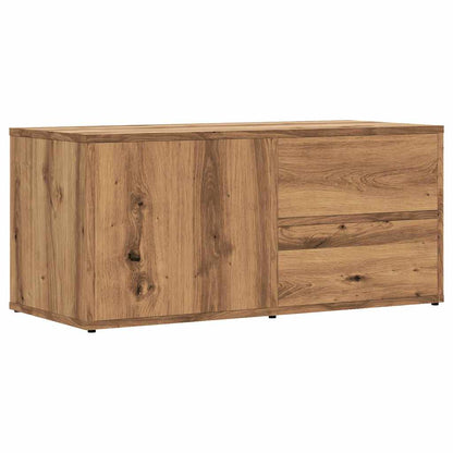 TV Cabinet Artisan Oak 80x34x35.5 cm Engineered Wood