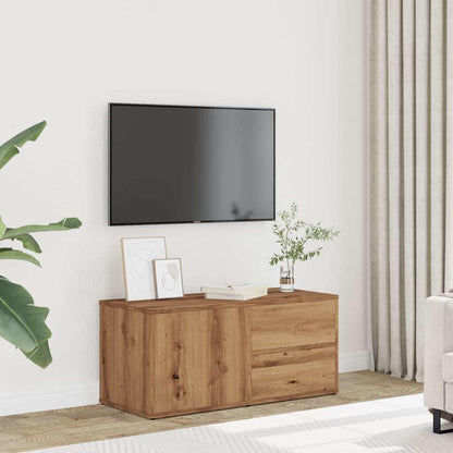 TV Cabinet Artisan Oak 80x34x35.5 cm Engineered Wood