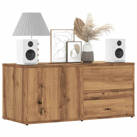 TV Cabinet Artisan Oak 80x34x35.5 cm Engineered Wood