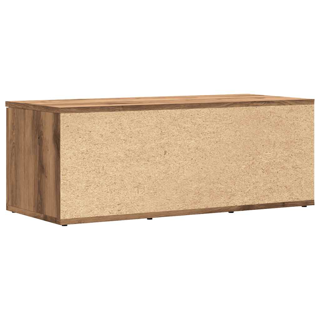 TV Cabinet Artisan Oak 80x34x30 cm Engineered Wood