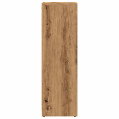 Artisan Oak Bathroom Cabinet, Engineered Wood 30x30x95 cm