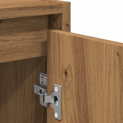 Artisan Oak 2-Piece Bathroom Set - Engineered Wood Elegance