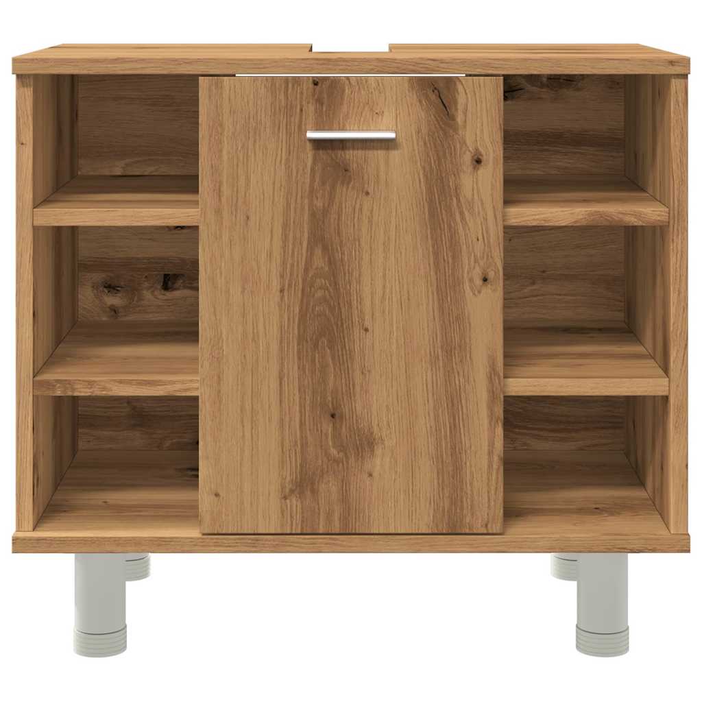 Artisan Oak Bathroom Cabinet, 60x32x53.5 cm, Engineered Wood