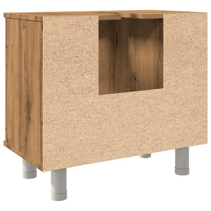Artisan Oak Bathroom Cabinet, 60x32x53.5 cm, Engineered Wood