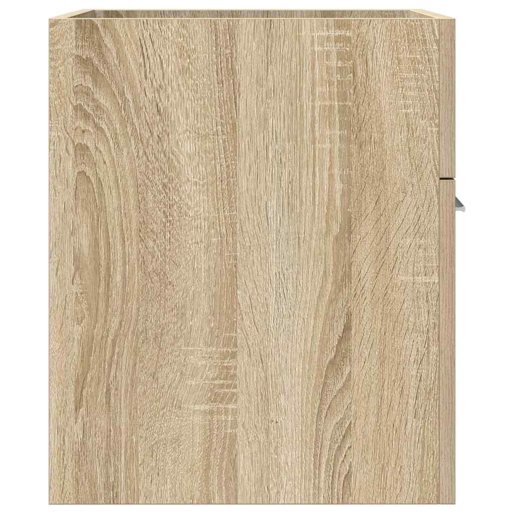 Sonoma Oak Bathroom Sink Cabinet, 41x38.5x46 cm, Engineered Wood