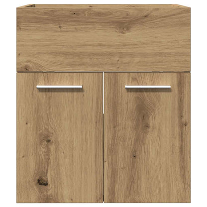 Artisan Oak Bathroom Sink Cabinet, 41x38.5x46cm, Engineered Wood