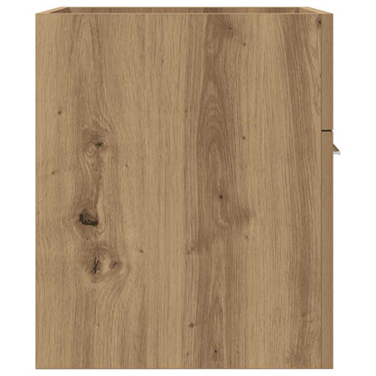 Artisan Oak Bathroom Sink Cabinet, 41x38.5x46cm, Engineered Wood