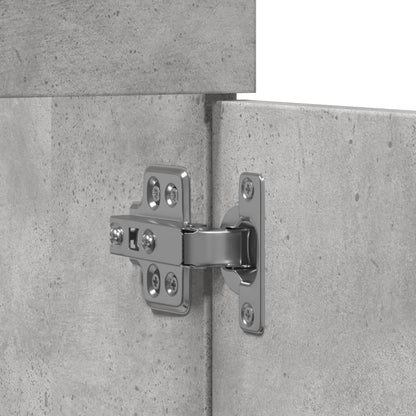 Concrete Grey Engineered Wood Sink Cabinet 60x38.5x46 cm