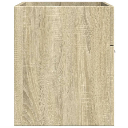 Sonoma Oak Engineered Wood Sink Cabinet 80x38.5x46 cm