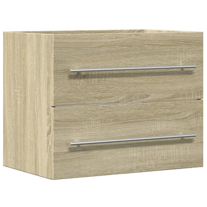 Sonoma Oak Sink Cabinet, 60x38.5x48 cm, Engineered Wood