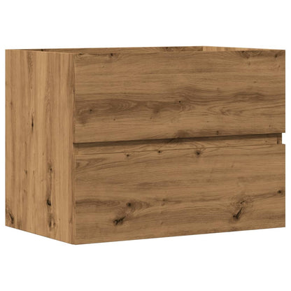 Artisan Oak Bathroom Cabinet, 60x38.5x45 cm, Engineered Wood