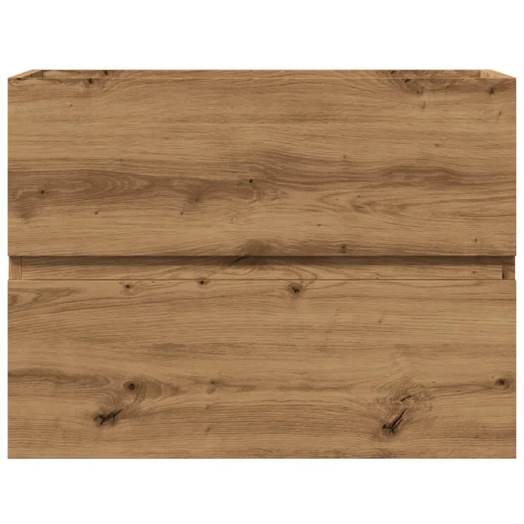 Artisan Oak Bathroom Cabinet, 60x38.5x45 cm, Engineered Wood
