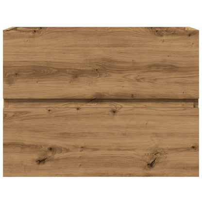 Artisan Oak Bathroom Cabinet, 60x38.5x45 cm, Engineered Wood