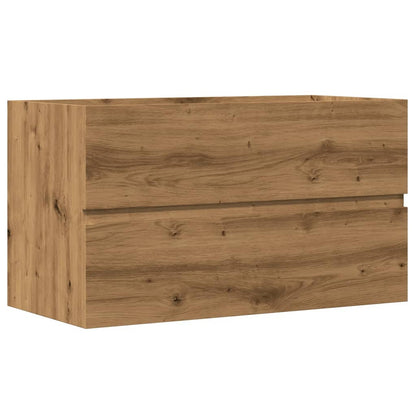 Engineered Wood Sink Cabinet, Artisan Oak 90x38.5x45 cm