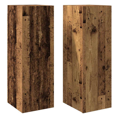 TV Cabinets 2 pcs Old Wood 30.5x30x90 cm Engineered Wood