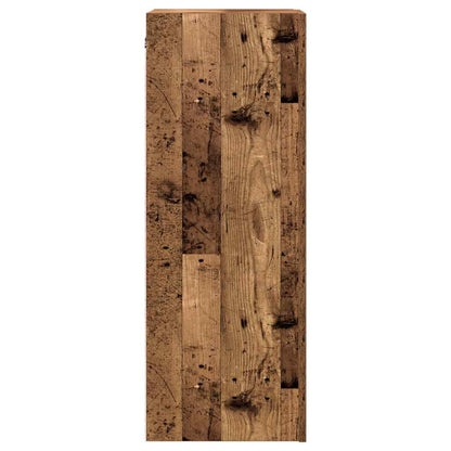 TV Cabinets 2 pcs Old Wood 30.5x30x90 cm Engineered Wood