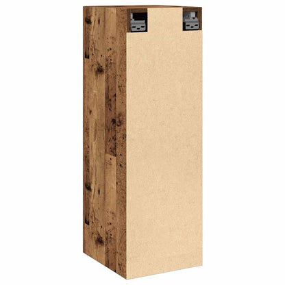 TV Cabinets 2 pcs Old Wood 30.5x30x90 cm Engineered Wood