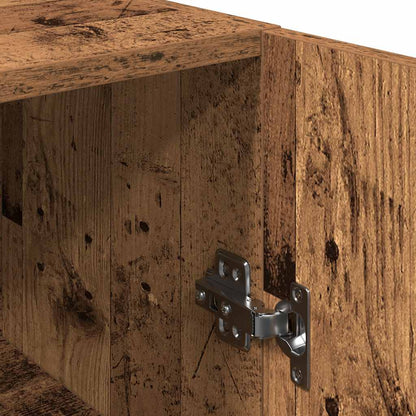 TV Cabinets 2 pcs Old Wood 30.5x30x90 cm Engineered Wood