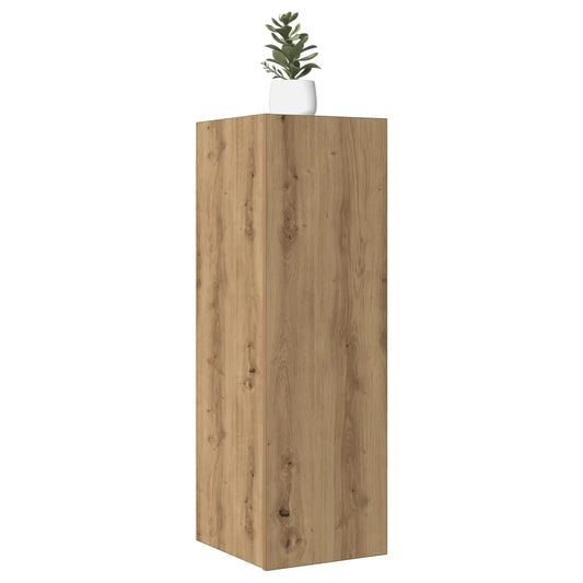 TV Cabinet Artisan Oak 30.5x30x90 cm Engineered Wood