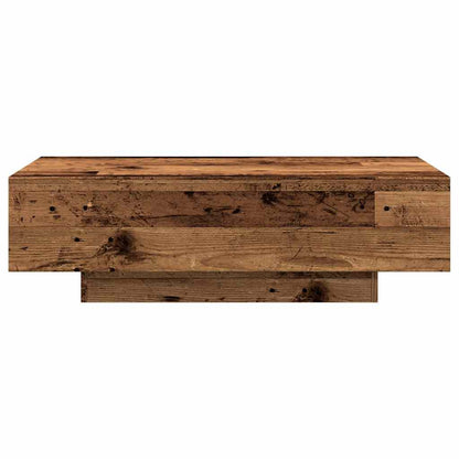Coffee Table Old Wood 100x49.5x31 cm Engineered Wood