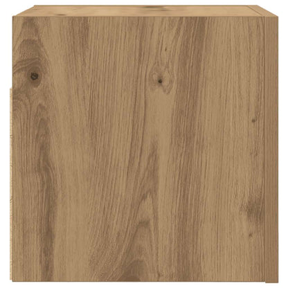 Wall Mounted TV Cabinet 2 pcs Artisan Oak 30.5x30x30 cm