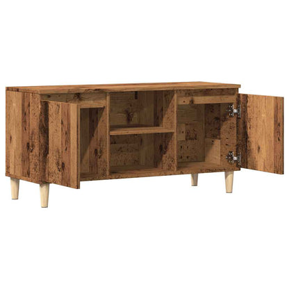 TV Cabinet Old Wood 102x35x50 cm Engineered Wood