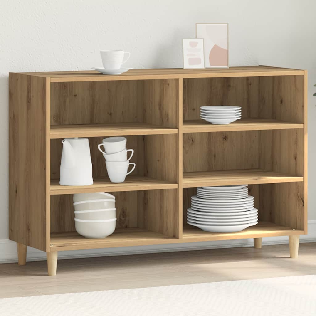 Sideboard Artisian Oak 103.5x35x70 cm Engineered Wood
