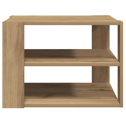 Coffee Table Artisan Oak 58x58x40 cm Engineered Wood