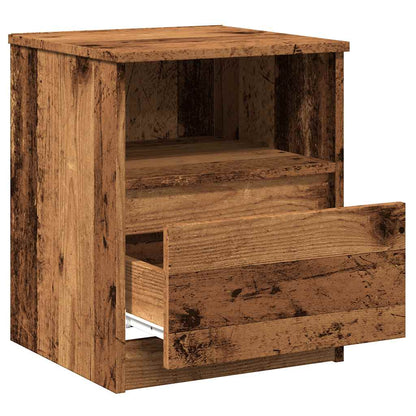 Bedside Cabinets 2 pcs Old Wood 40x40x50 cm Engineered Wood