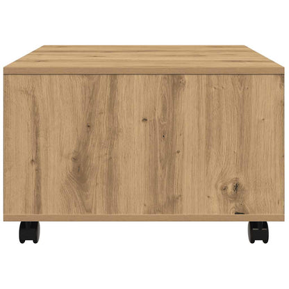 Coffee Table Artisan Oak 60x60x38 cm Engineered Wood