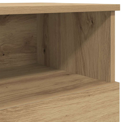 Bedside Cabinet Artisan Oak 50x32x60cm Engineered Wood