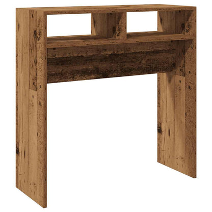 Rustic Console Table - Old Wood, 78x30x80 cm, Engineered Wood