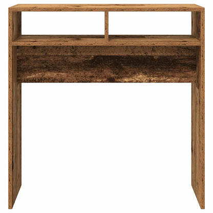 Rustic Console Table - Old Wood, 78x30x80 cm, Engineered Wood