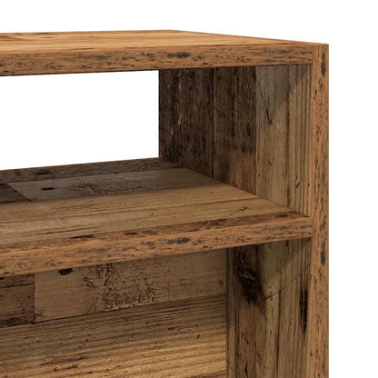 Rustic Console Table 105x30x80 cm | Reclaimed Engineered Wood