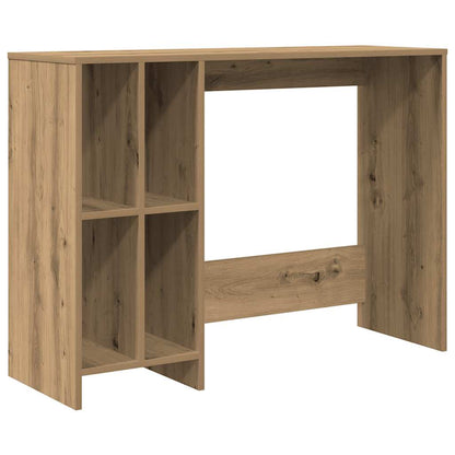 Elegant Oak Desk - 102.5x35x75 cm Engineered Wood Furniture