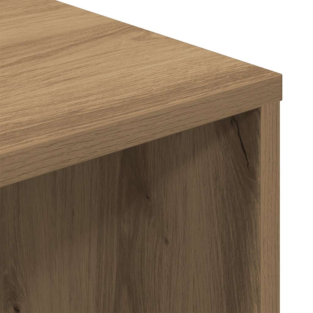 Elegant Oak Desk - 102.5x35x75 cm Engineered Wood Furniture