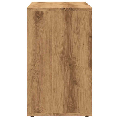 Artisan Oak Engineered Wood Nesting Tables Set of 3
