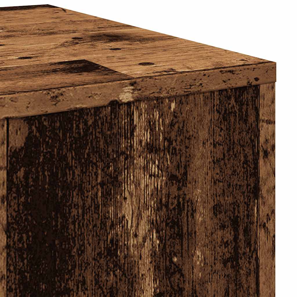 3-Piece Vintage Style Side Tables, Old Engineered Wood Finish