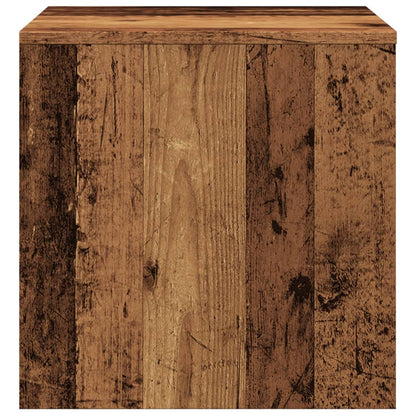 Rustic Nesting Tables Set of 3 - Old Engineered Wood Design
