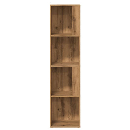 Corner Cabinet Artisan Oak 33x33x132 cm Engineered Wood