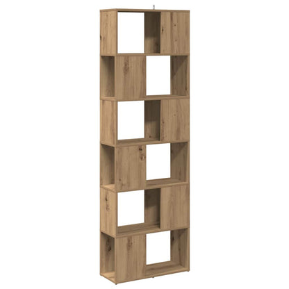 Book Cabinet/Room Divider Artisian Oak 60x24x186 cm
