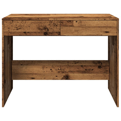 Rustic Engineered Wood Desk 101x50x76.5 cm - Classic Design