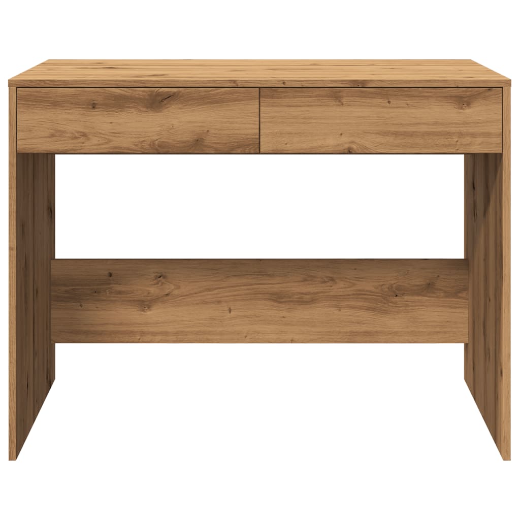 Oak Desk Artisan 101x50x76.5 cm - Engineered Wood Excellence
