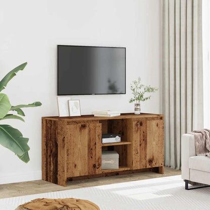 TV Cabinet Old Wood 102x37.5x52.5 cm Engineered Wood