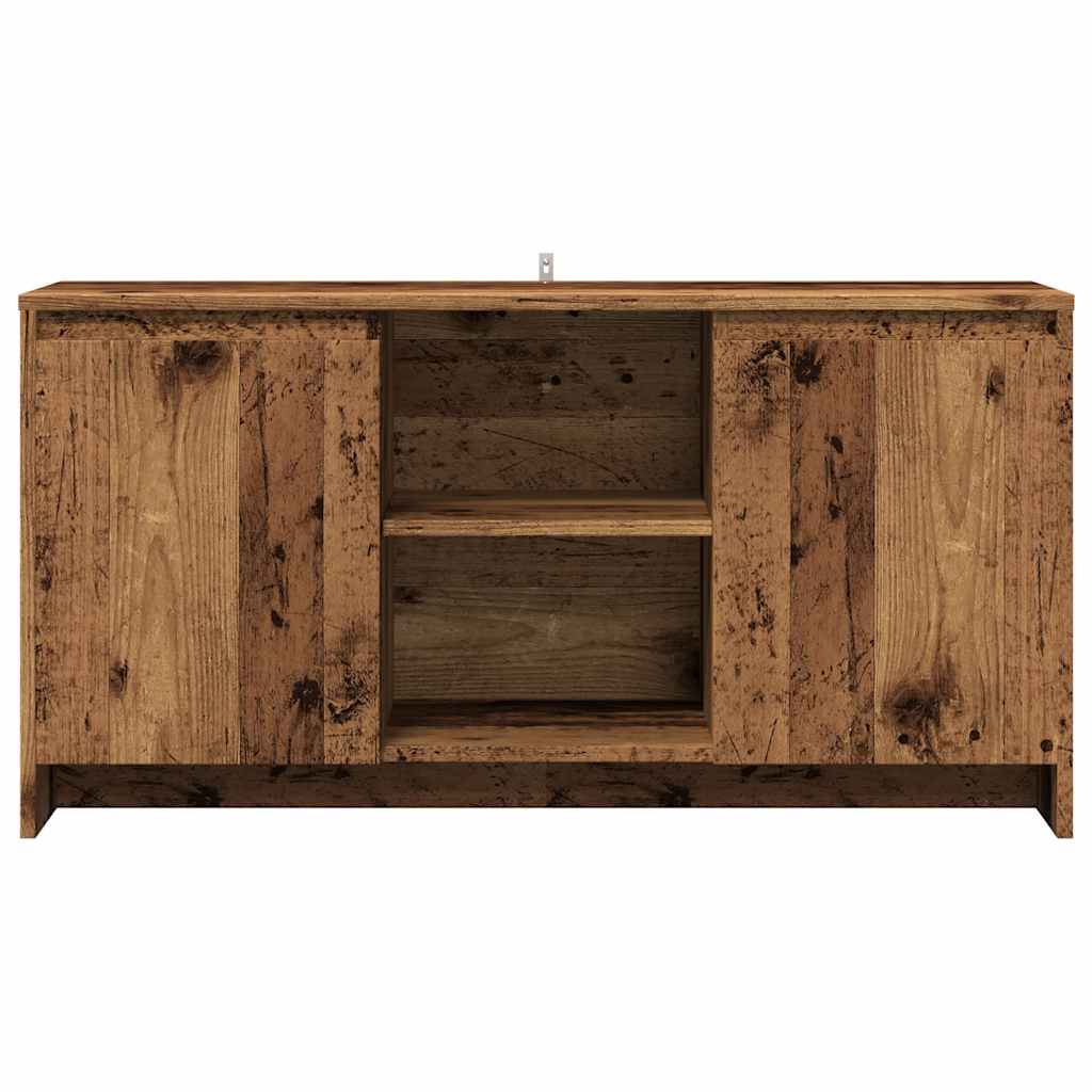 TV Cabinet Old Wood 102x37.5x52.5 cm Engineered Wood